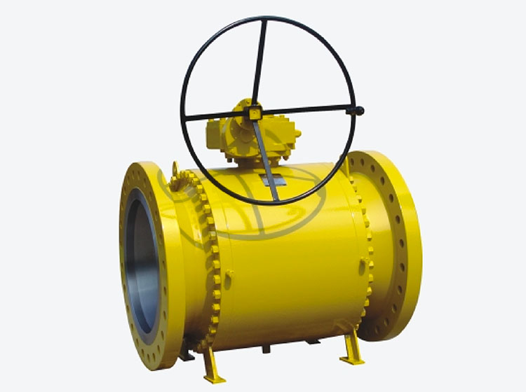 TOP ENTRY TRUNNION MOUNTED BALL VALVE
